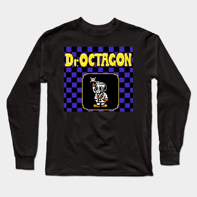 Dr. Octagon Long Sleeve T-Shirt by sinistergrynn